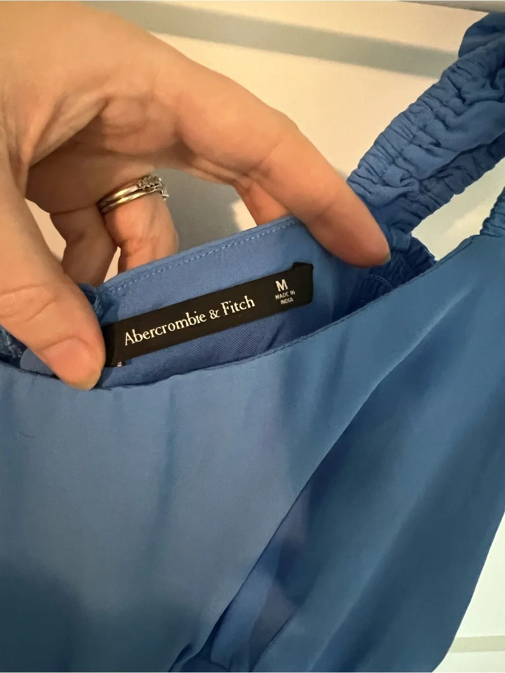 Abercrombie & Fitch blue maxi dresss
